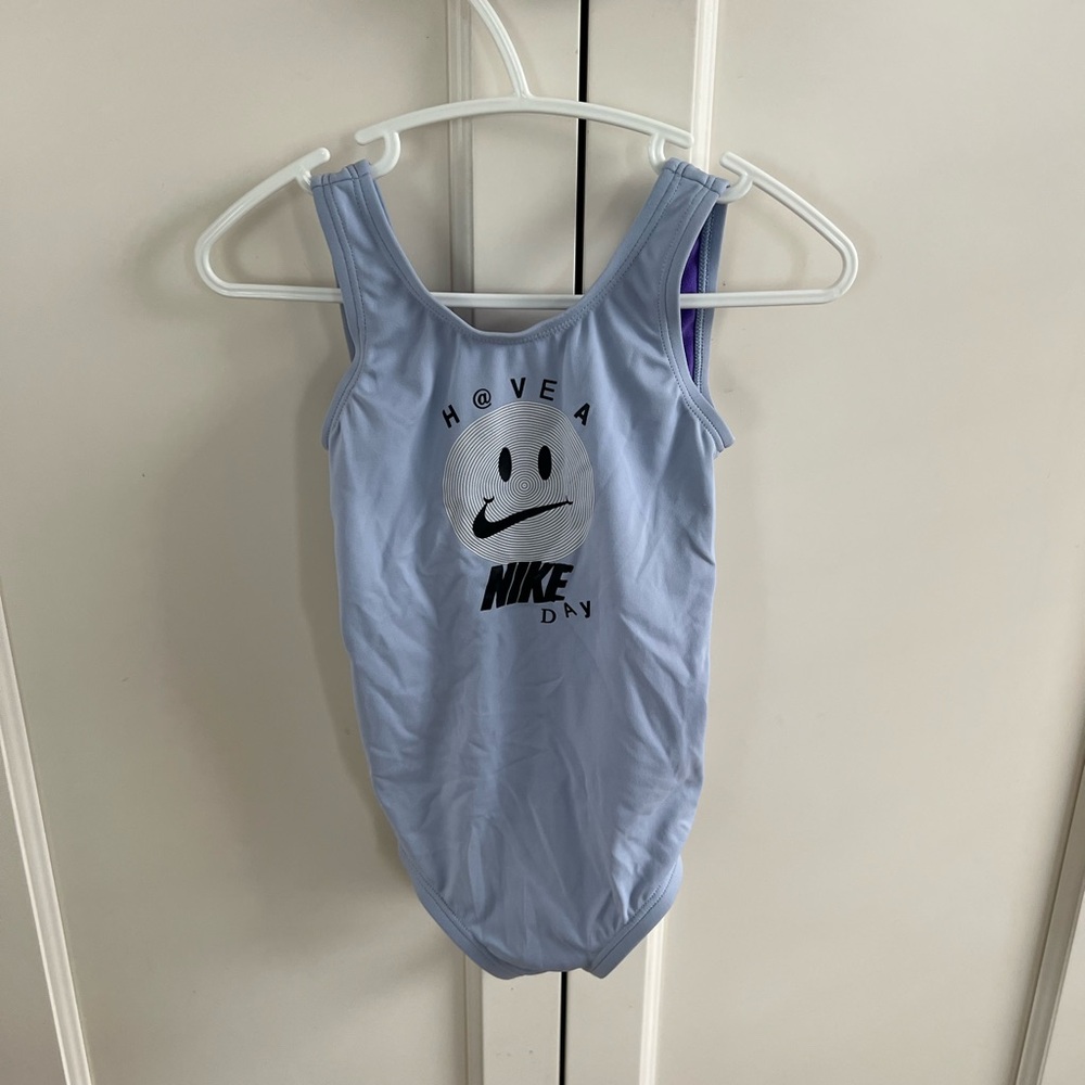 Nike Purple Athletic swimsuit 3-4t